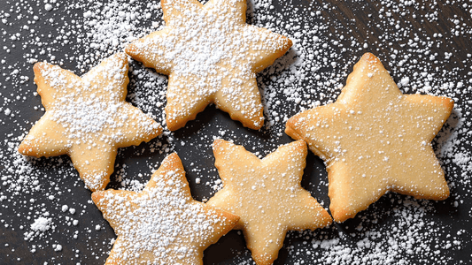 Sugar-Free Christmas Star Shortbread: A Festive Treat