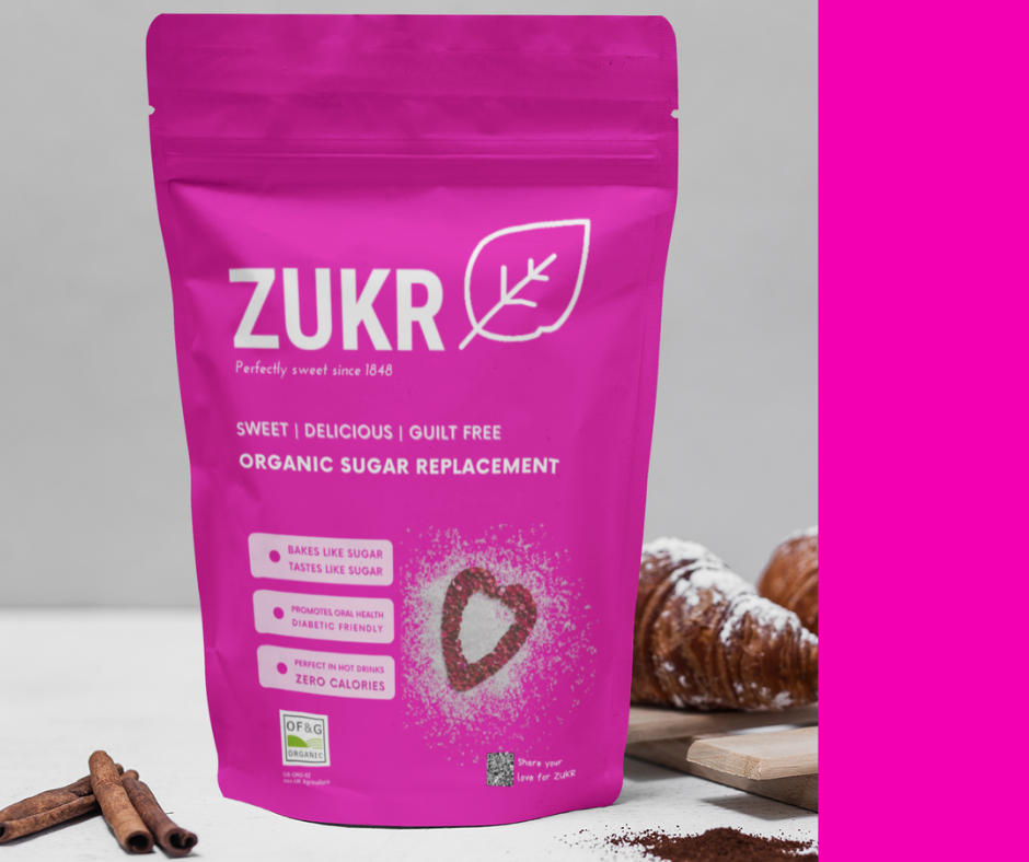 ZUKR - 100% Natural Organic Sugar Replacement (120g) Travel Pack