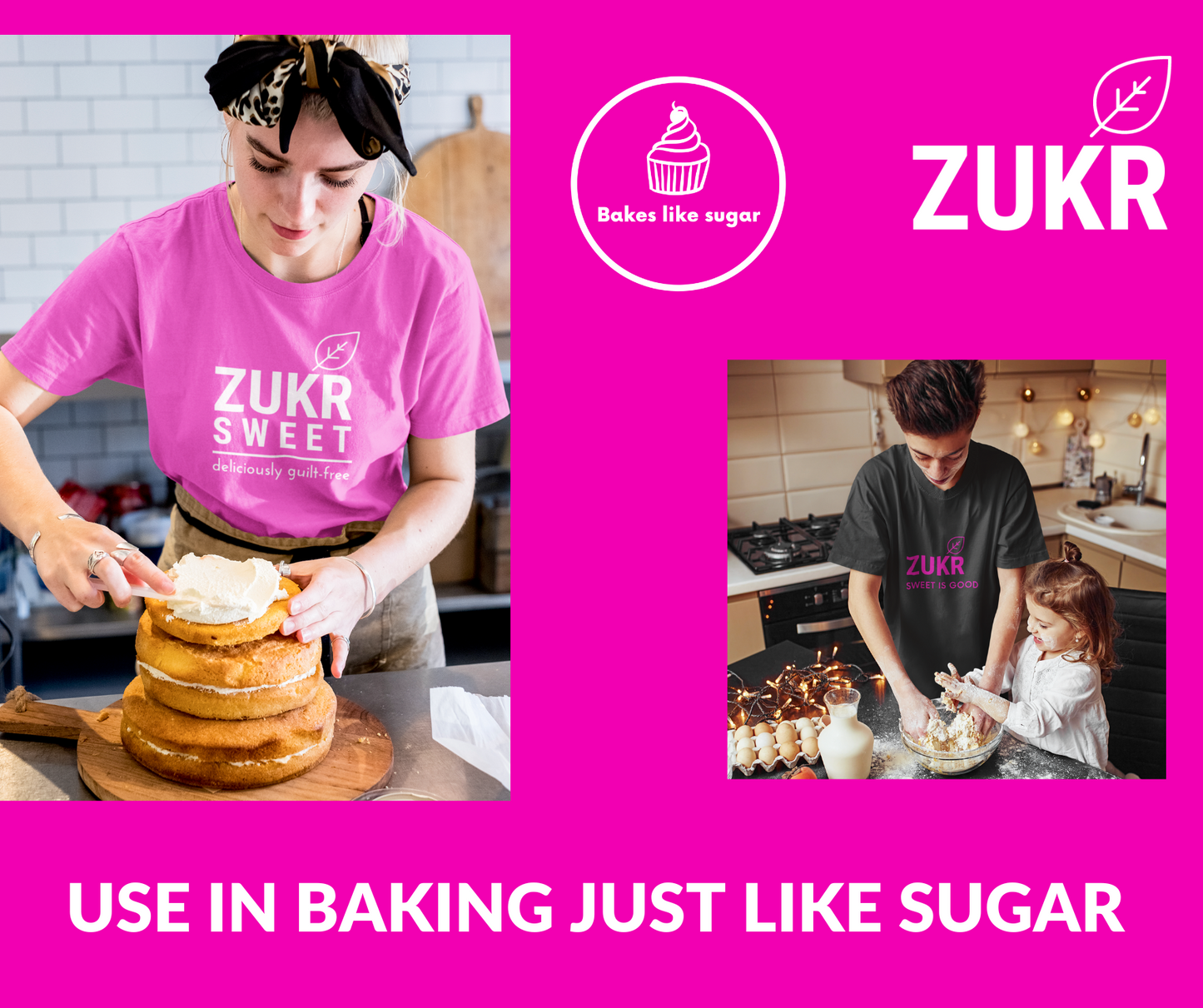 ZUKR Natural Organic Sugar Replacement is a perfect baking companion, adding sweetness and flavor to a variety of desserts without compromising on health goals. Indulge in guilt-free sweet treats with ZUKR Natural Organic Sugar Replacement.