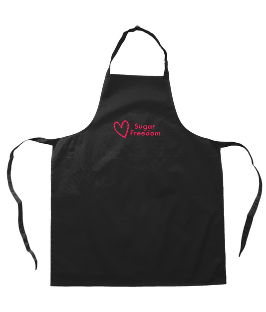 Sugar Freedom Apron - great cuisine doesn't need sugar!