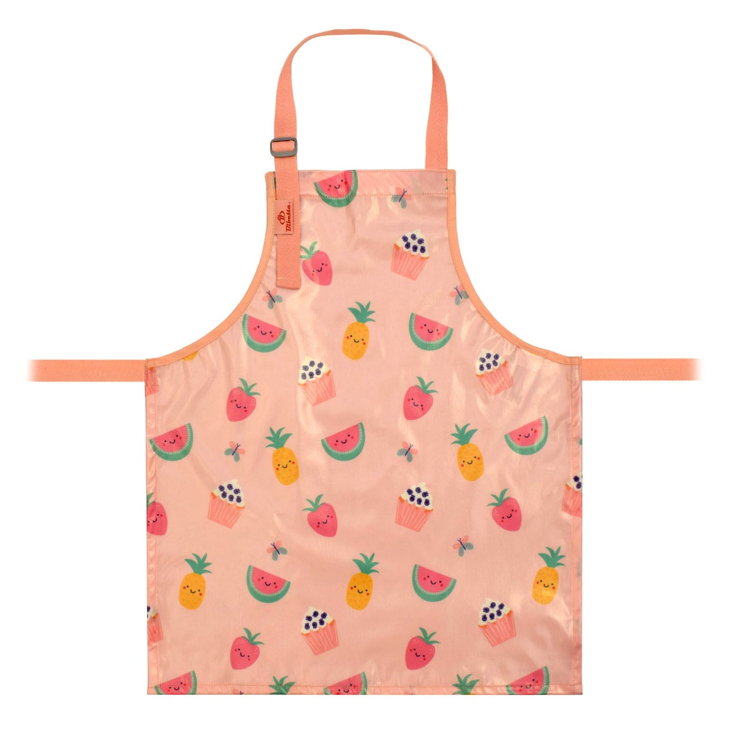 Children’s Wipe-Clean Baking Apron | Pink Yummy Treats