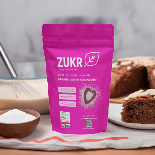 ZUKR Organic Plant-Based Sugar Replacement, 500g Pouch