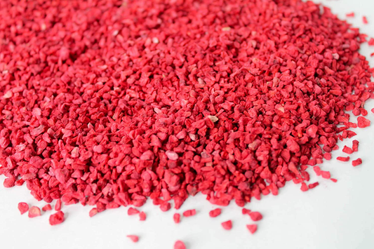 No added sugar 100% natural raspberry cake sprinkles
